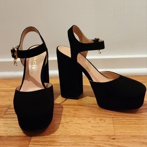 Coach Isabella platform heels
